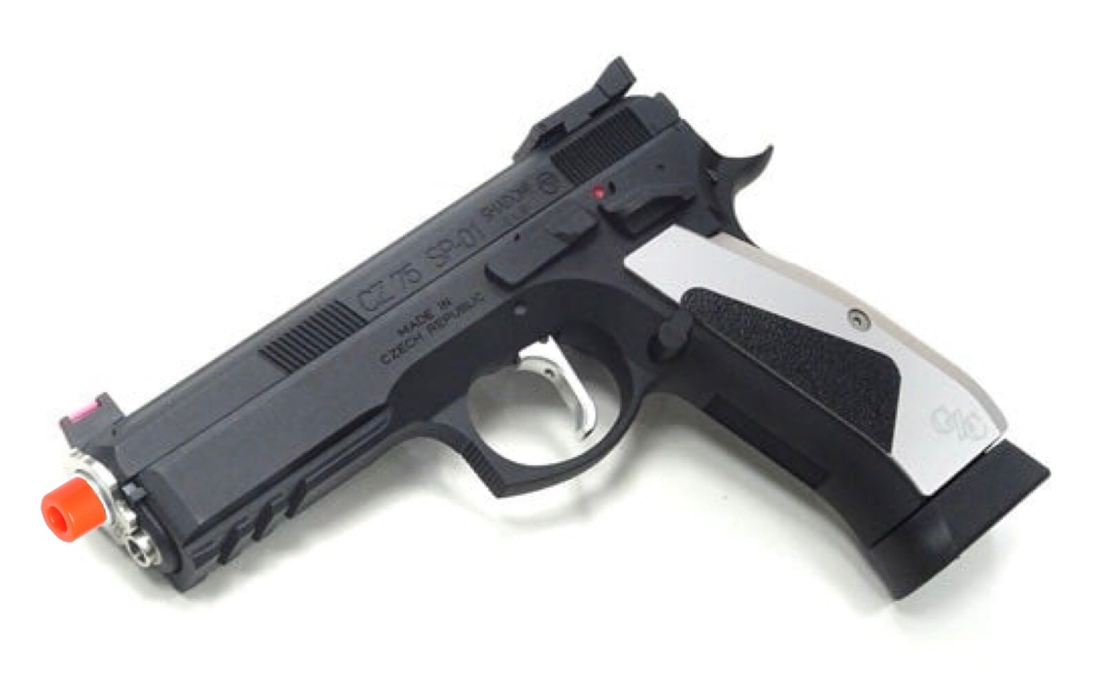 KJ CZ75 SP-01 Shadow ACCU Custom Gas Blowback IPSC Dry Fire Blaster - Image 10