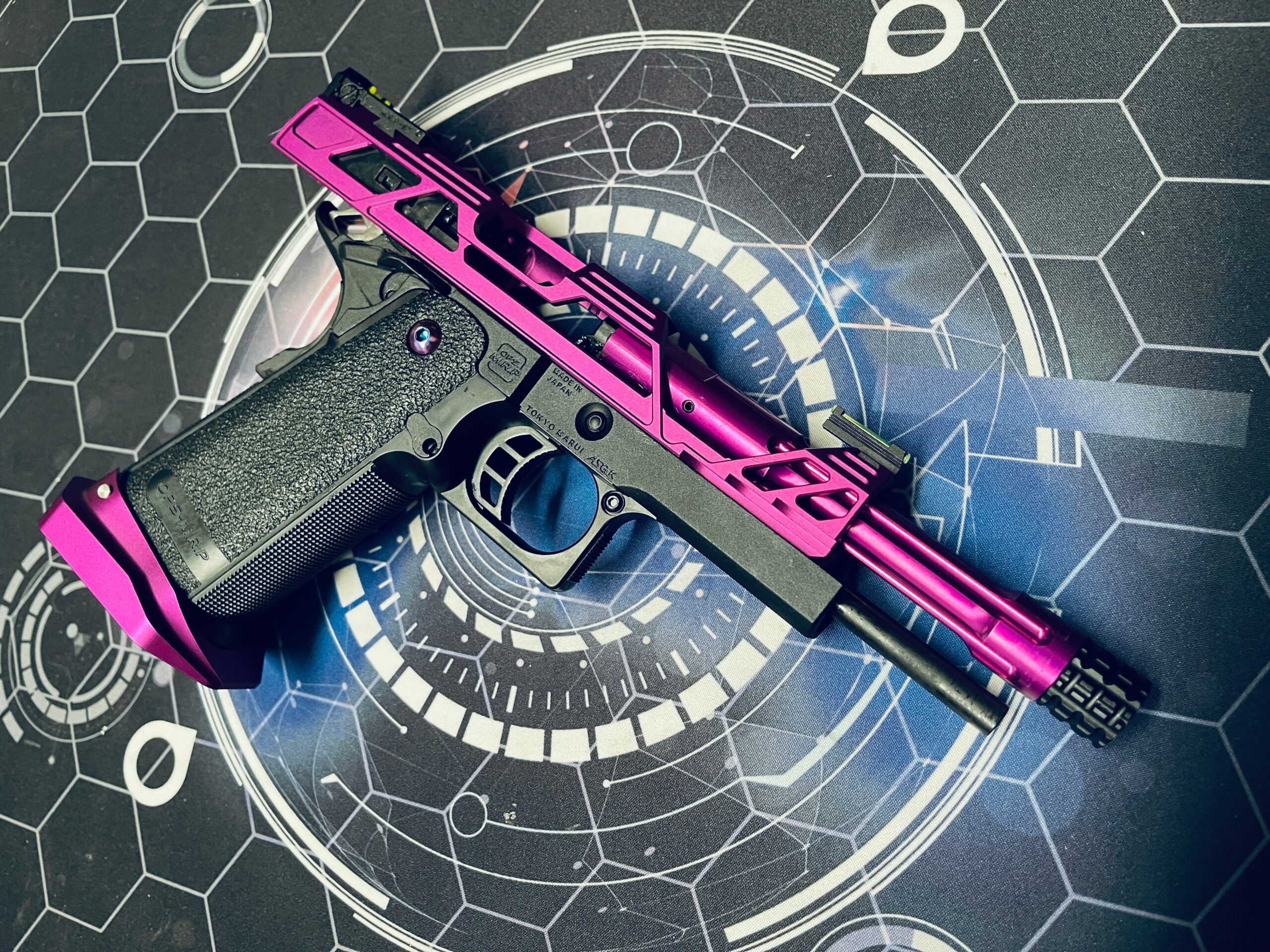Custom Tokyo Marui / Dr Black "Johnny Saint" Hi Capa 5.1 Gas Pistol - Image 5