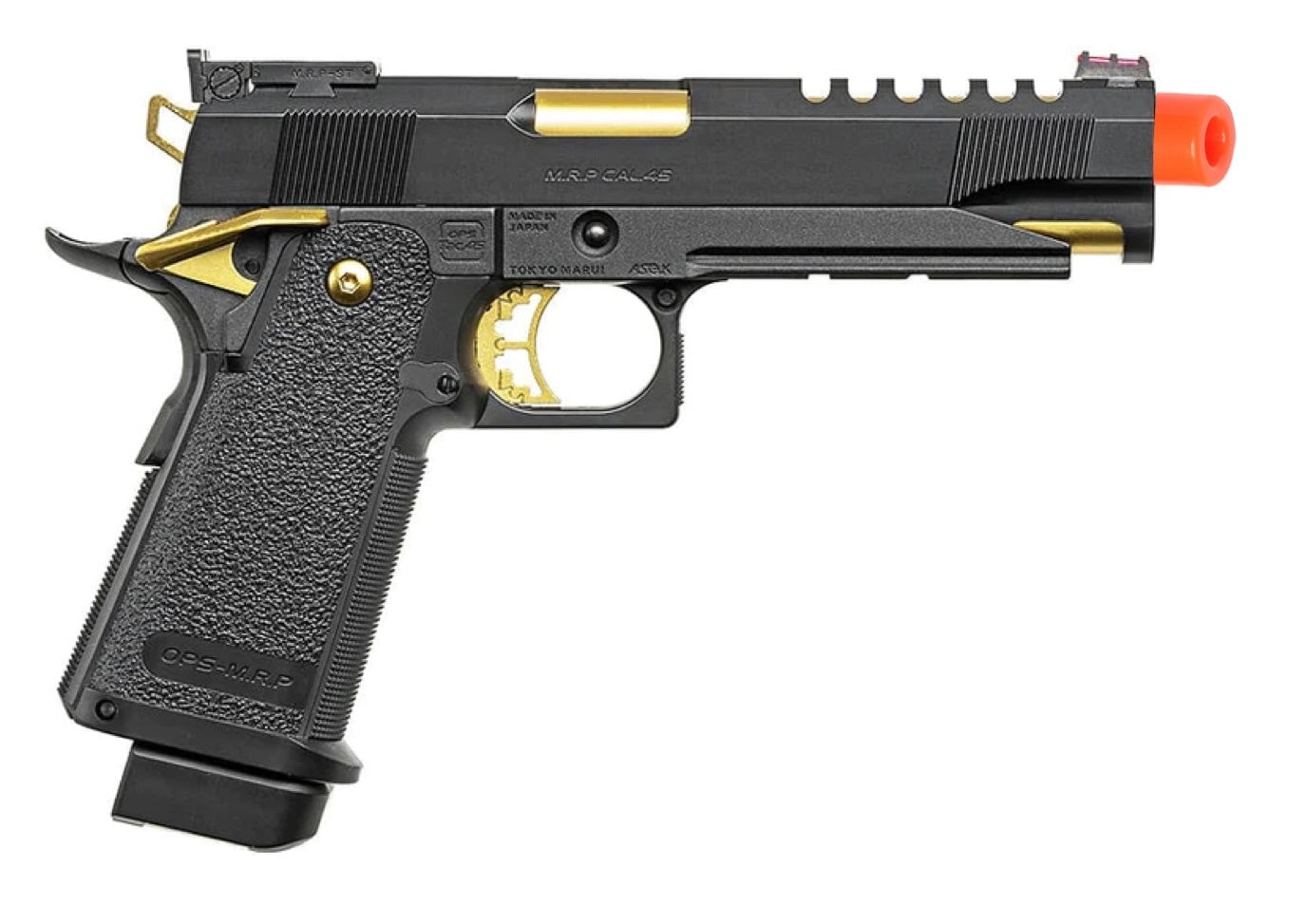 Tokyo Marui 5.1 Gold Match Hi-Capa Gel Blaster - Image 9