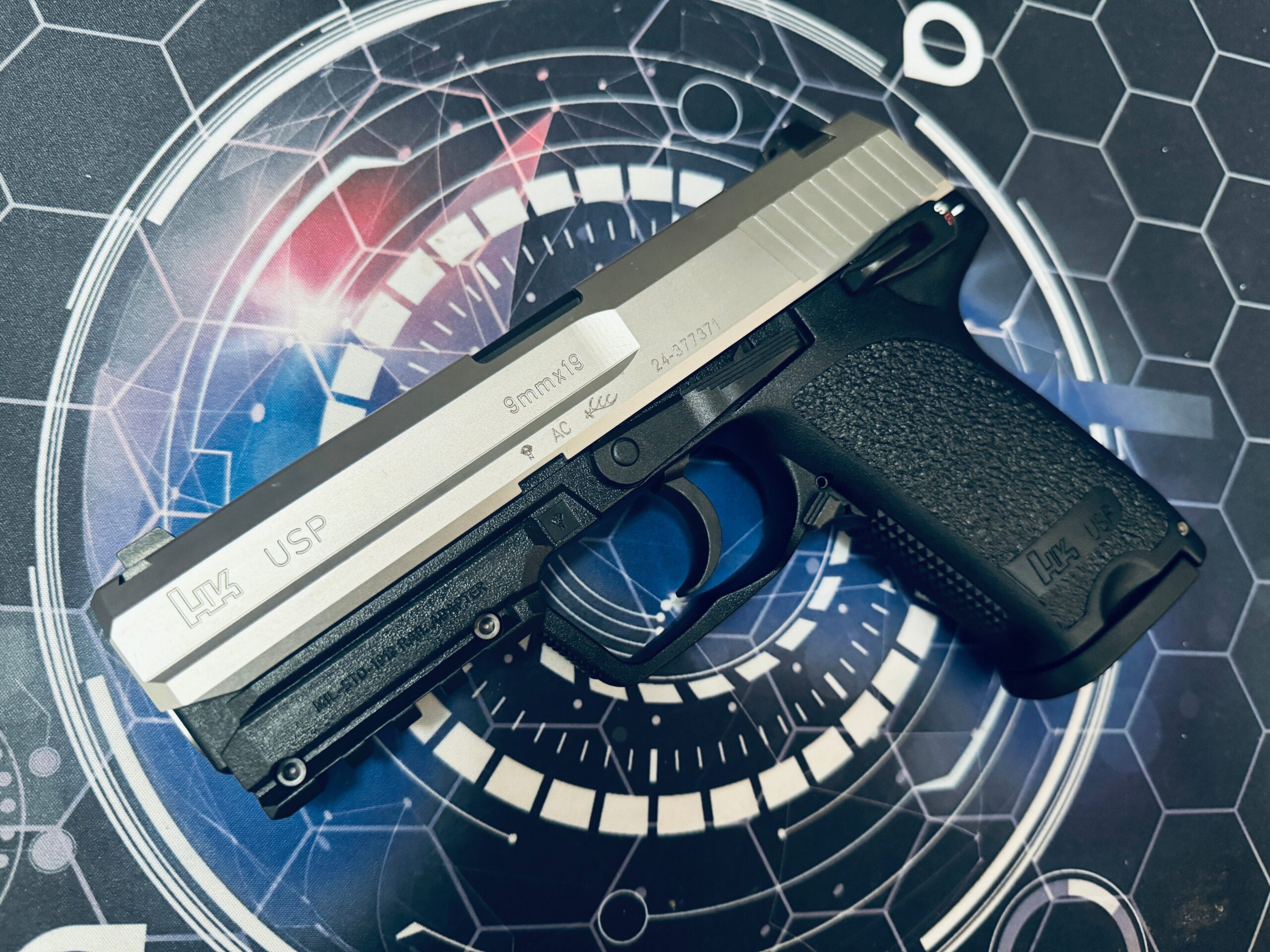 Custom Tokyo Marui / Guarder Stainless Steel USP Gel Blaster - Image 2