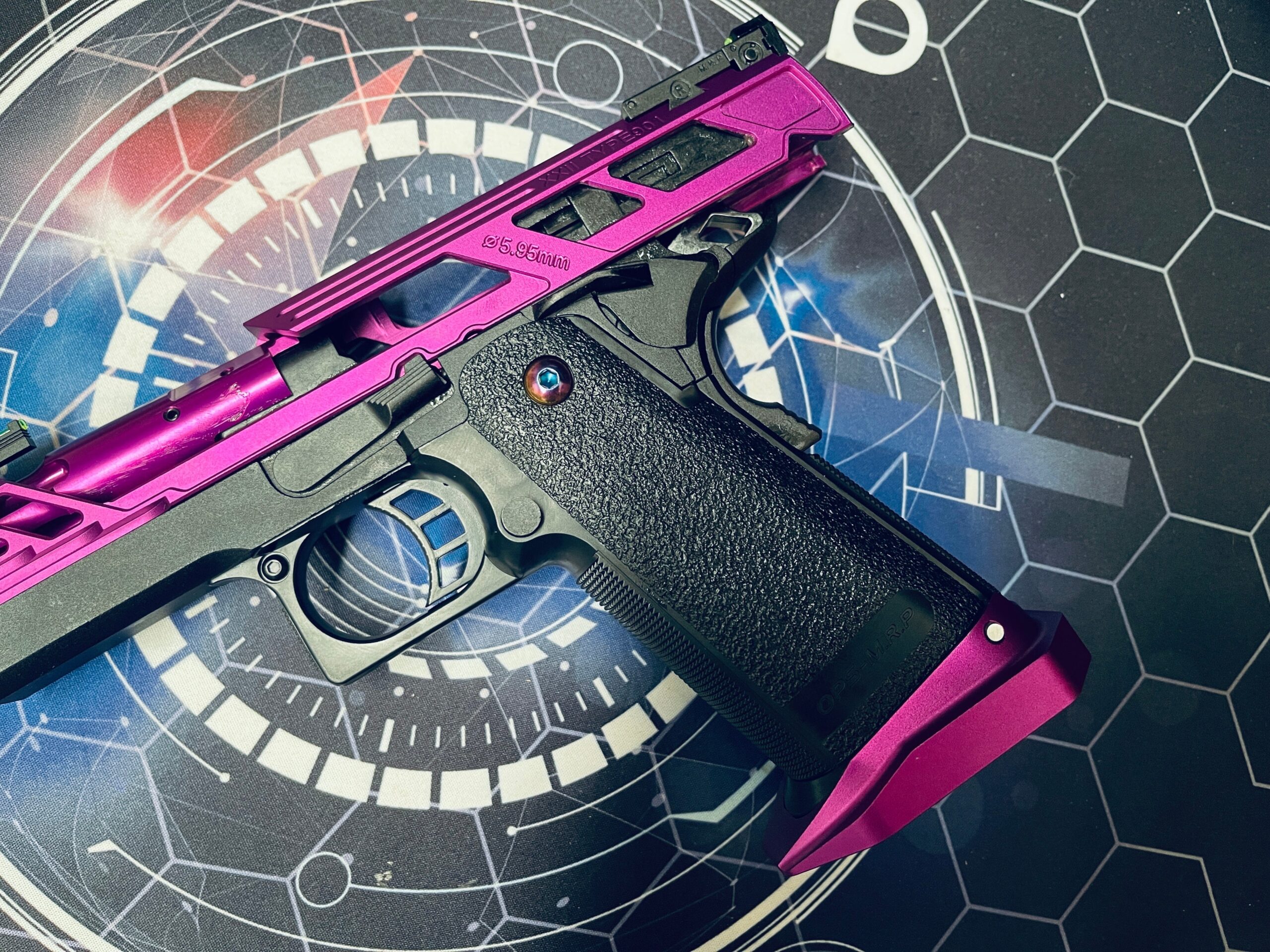 Custom Tokyo Marui / Dr Black "Johnny Saint" Hi Capa 5.1 Gas Pistol - Image 4