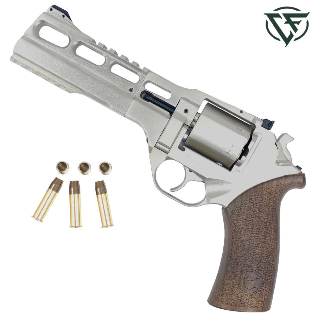 Chiappa Rhino 60DS Gel Blaster Revolver – Silver - Image 4