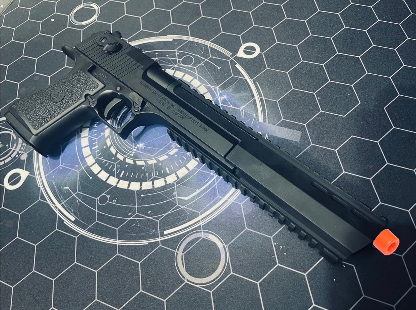 Custom Tokyo Marui / Laylax Desert Eagle 10" Compensator Gas Pistol - Image 8