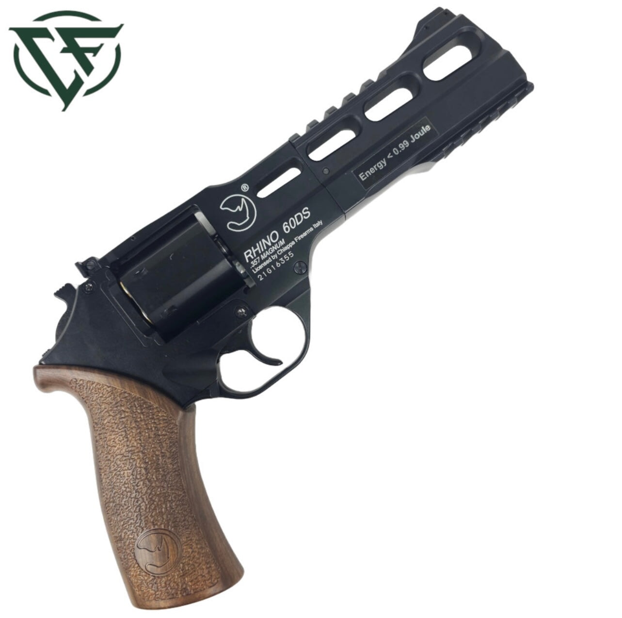 Chiappa Rhino 60DS Gel Blaster Revolver – Black - Image 3