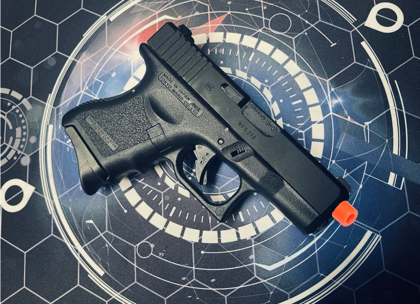 Custom Tokyo Marui / Guarder Glock G26 Gel Blaster