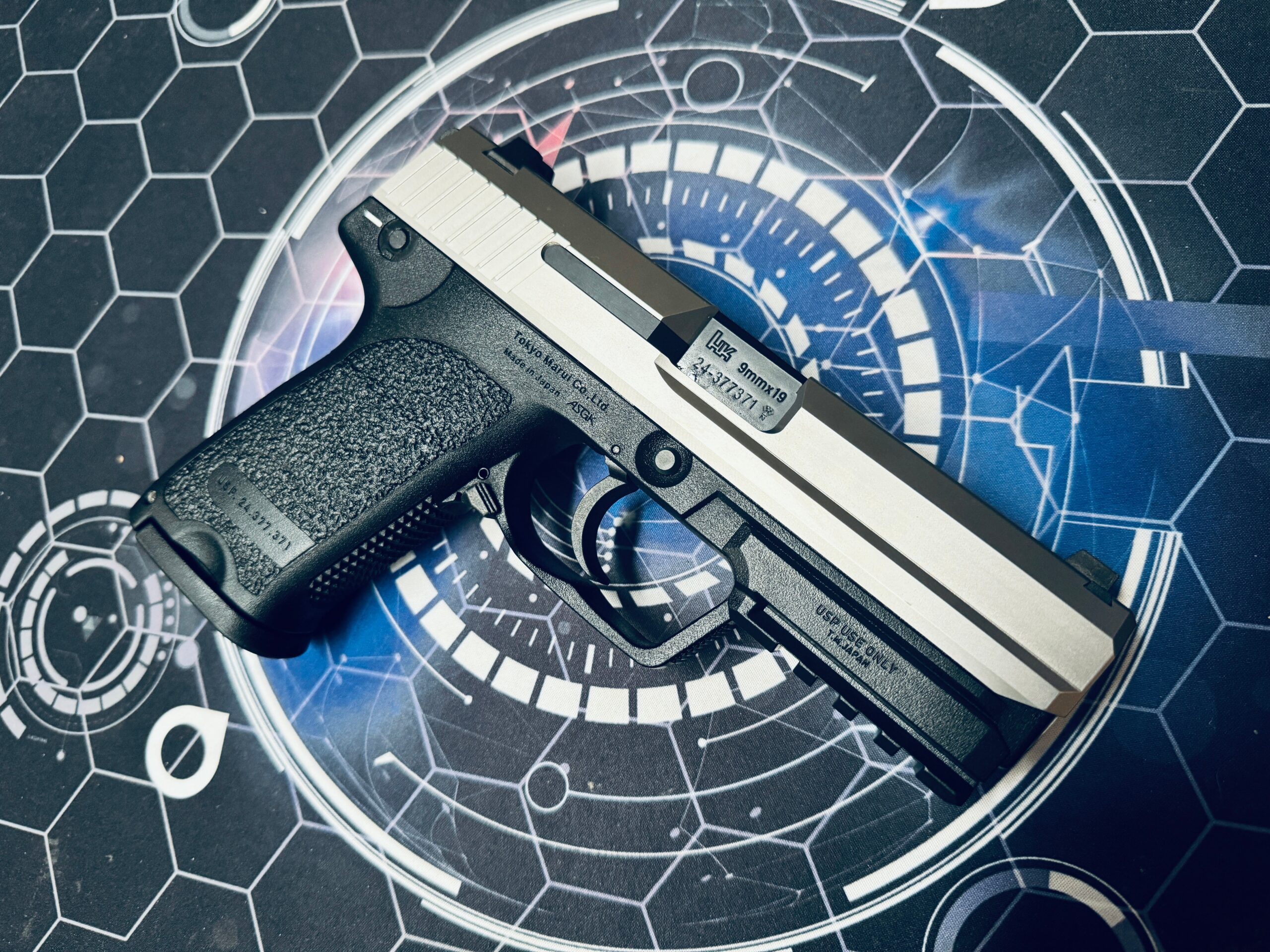 Custom Tokyo Marui / Guarder Stainless Steel USP Gel Blaster