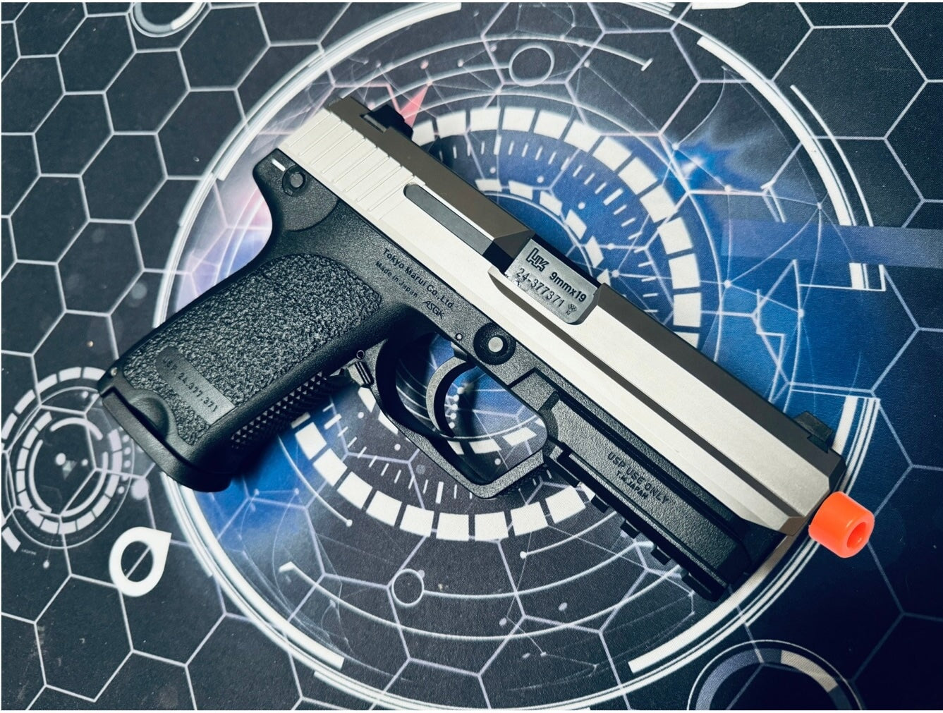 Custom Tokyo Marui / Guarder Stainless Steel USP Gel Blaster - Image 5