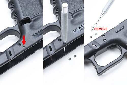 Guarder G17/18C/22/34 Frame Rail Mount - Image 3