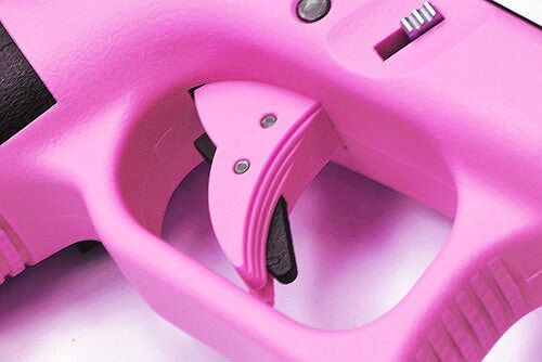Guarder Ridged Trigger For G-Series GBB (Pink) - Image 3