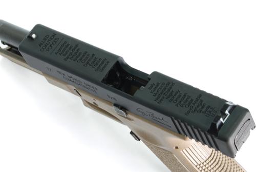 LIMITED EDITION Guarder G17 Aluminium Desert Storm Slide - Image 3