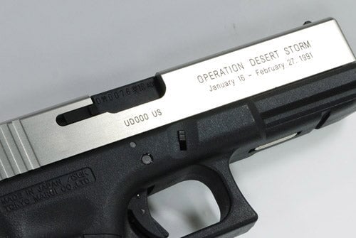 LIMITED EDITION Guarder Desert Storm 7075 Aluminium CNC Slide for TM G17 (2010 Ver.) - Image 5
