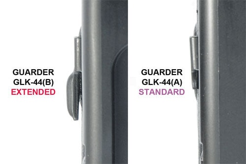 Guarder G-Series Steel Extended Slide Stop Silver - Image 4