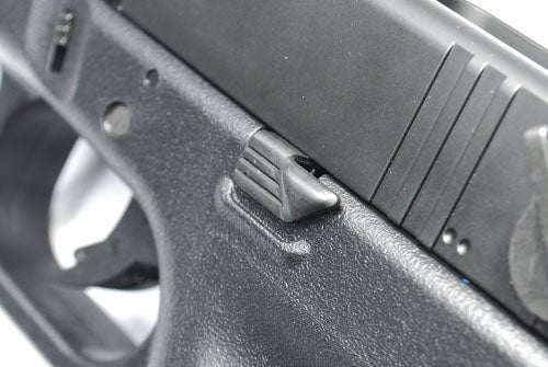 Guarder G-Series Steel Extended Slide Stop Silver - Image 2
