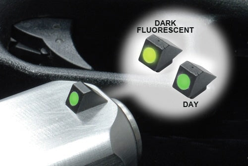 Guarder G-Series Steel Green Standard Night Front Sight - Image 2