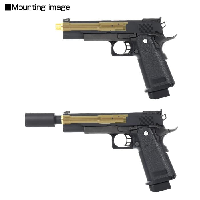 Nine Ball Hi Capa 5.1 TDC Threaded Outer Barrel - Fixed - Image 3