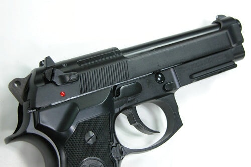 KJ M9A1 Full Metal Gas Blowback Gel Blaster - Black - Image 6