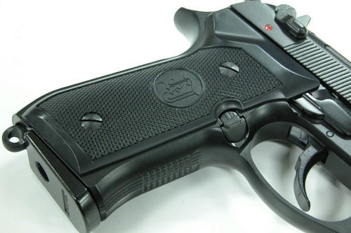 KJ M9A1 Full Metal Gas Blowback Gel Blaster - Black - Image 7