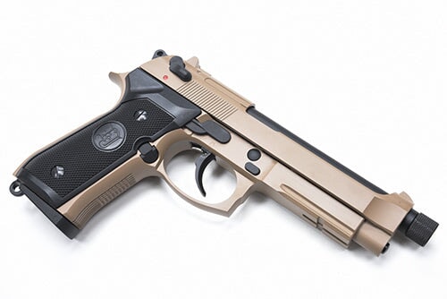 KJ M9A1 TBC Full Metal Gas Blowback Gel Blaster - TAN - Image 2