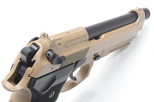 KJ M9A1 TBC Full Metal Gas Blowback Gel Blaster - TAN - Image 4