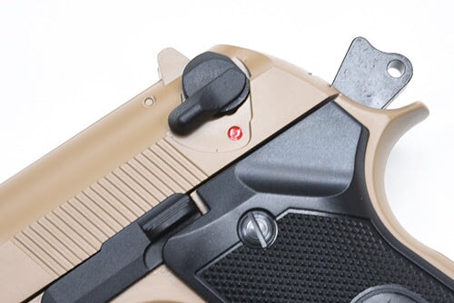 KJ M9A1 TBC Full Metal Gas Blowback Gel Blaster - TAN - Image 7