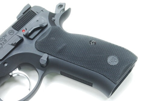 KJ CZ75 SP-01 Shadow Gas Blowback IPSC Dry Fire Blaster - Black - Image 9