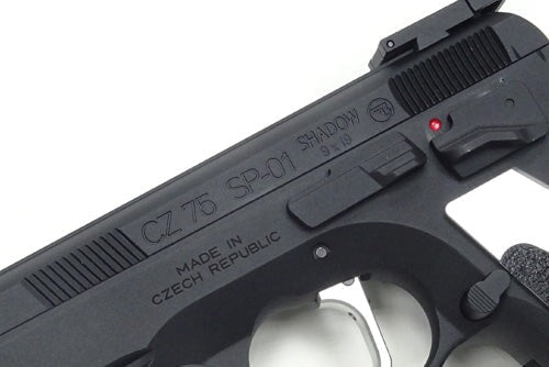 KJ CZ75 SP-01 Shadow ACCU Custom Gas Blowback IPSC Dry Fire Blaster - Image 3