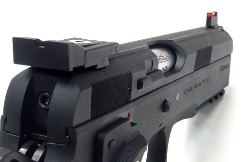 KJ CZ75 SP-01 Shadow ACCU Custom Gas Blowback IPSC Dry Fire Blaster - Image 5