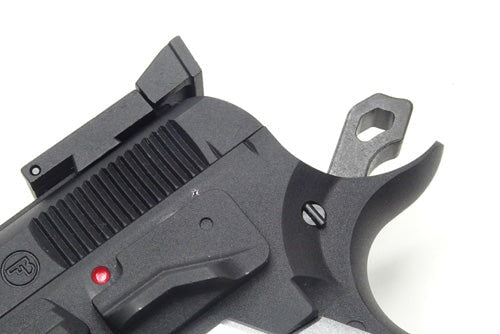 KJ CZ75 SP-01 Shadow ACCU Custom Gas Blowback IPSC Dry Fire Blaster - Image 7