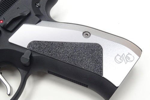 KJ CZ75 SP-01 Shadow ACCU Custom Gas Blowback IPSC Dry Fire Blaster - Image 9