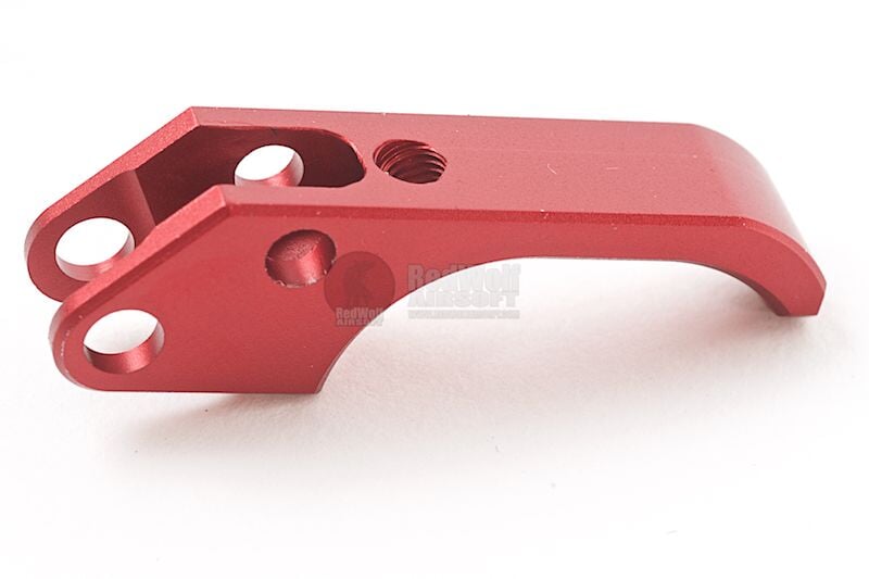 KJ Works Aluminium ALU SAO Trigger for CZ SP-01 Shadow (Red) - Image 2