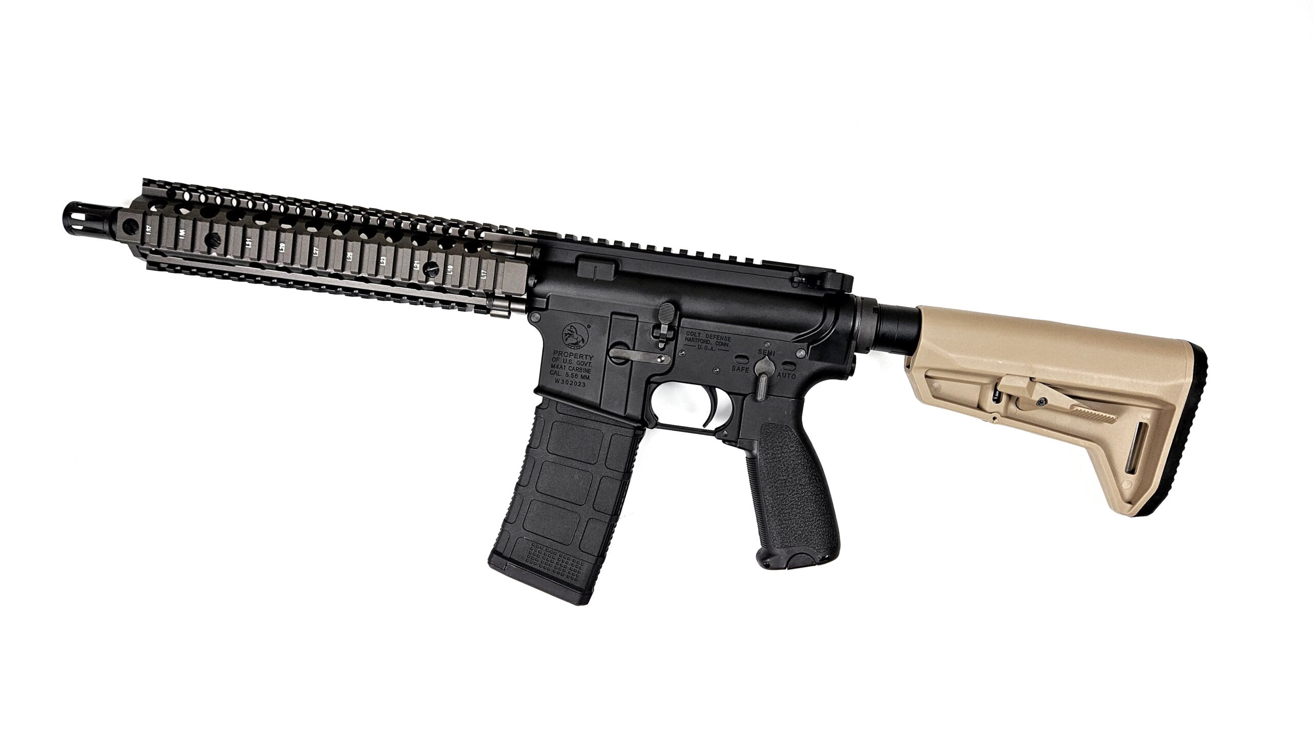 Colt MK18 MWS (ZET System) Gas Blowback Rifle Gel Blaster - Image 3