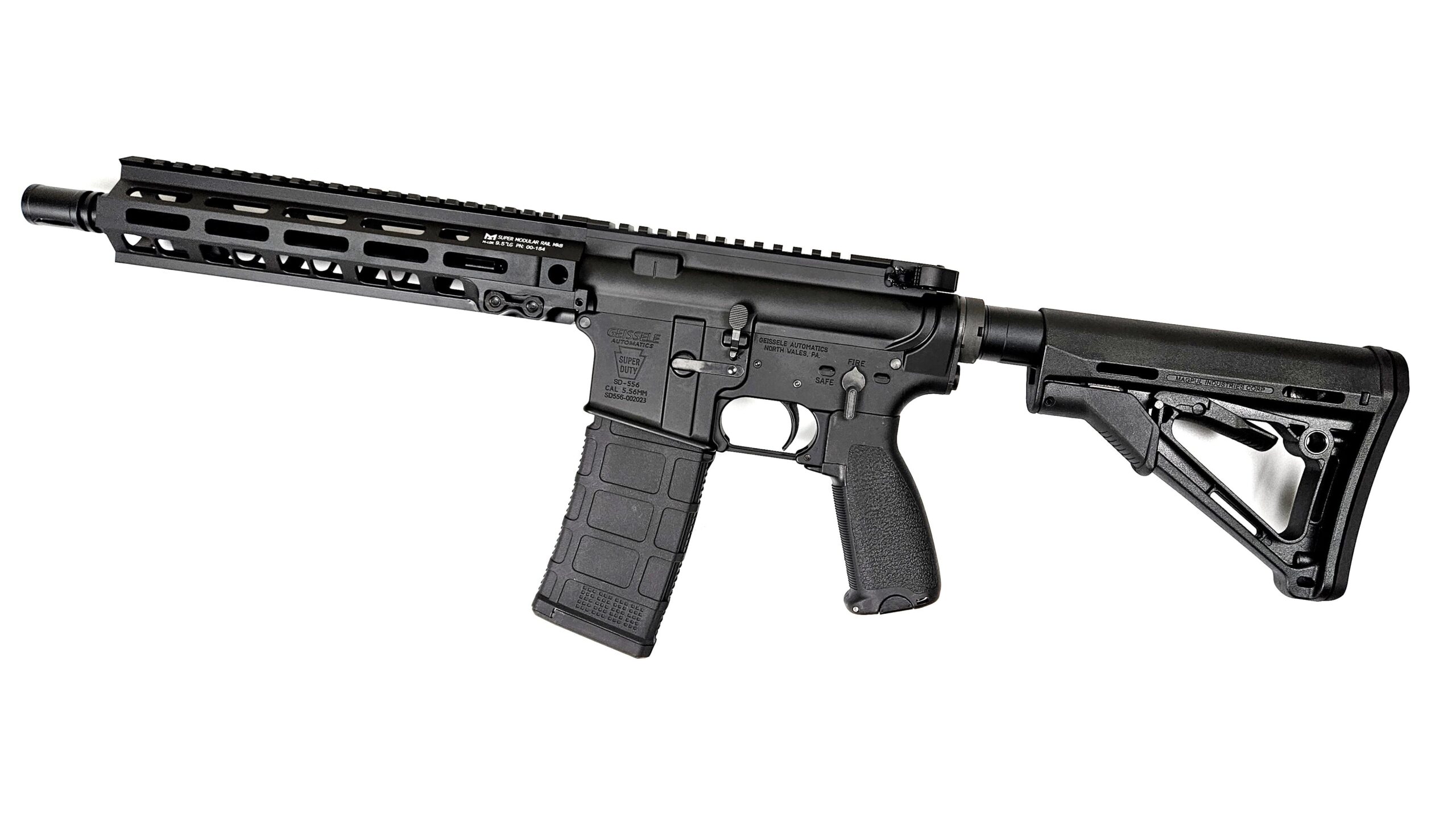 Geissele MK8 10.5 inch MWS (ZET System) Gas Blowback Rifle Gel Blaster - Image 3