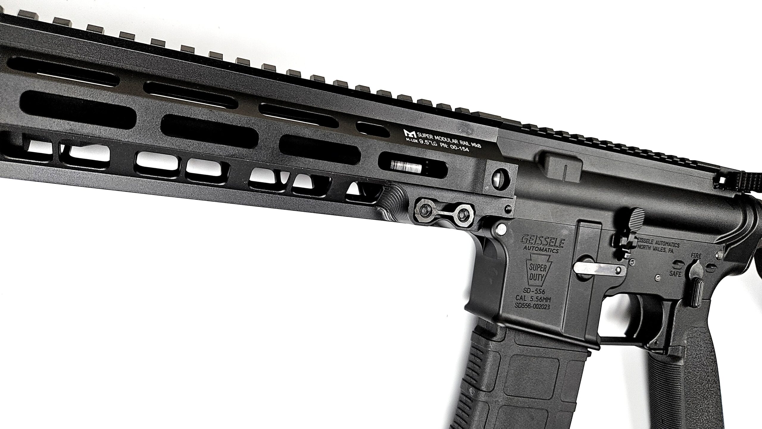 Geissele MK8 10.5 inch MWS (ZET System) Gas Blowback Rifle Gel Blaster - Image 4