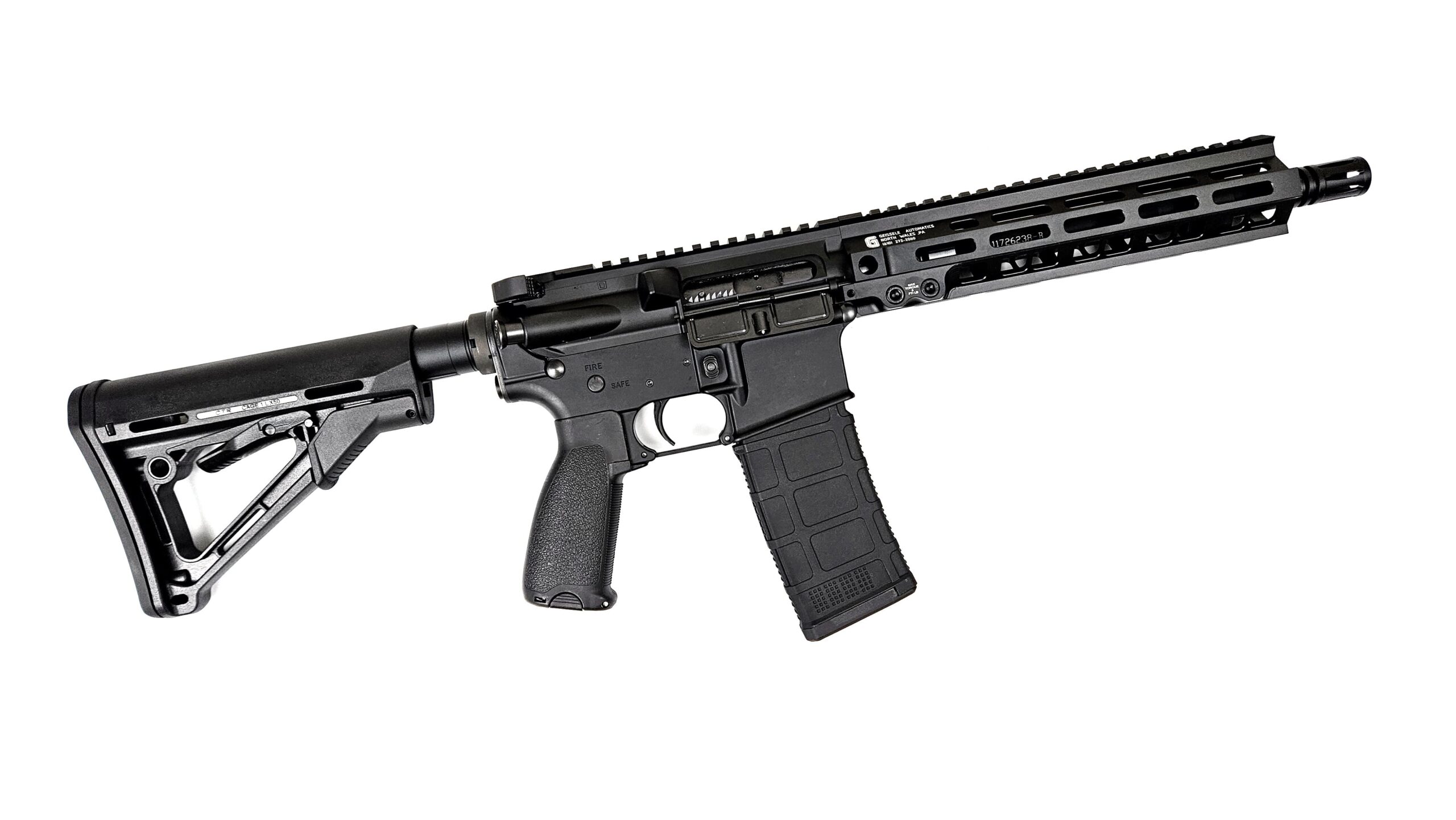 Geissele MK8 10.5 inch MWS (ZET System) Gas Blowback Rifle Gel Blaster - Image 2