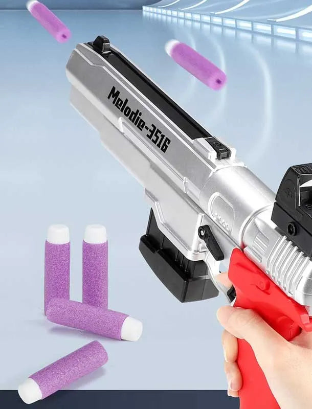 Jing Tai Melodie 3516 "Malorian Arms" Cyberpunk Soft Dart Blaster - Image 3