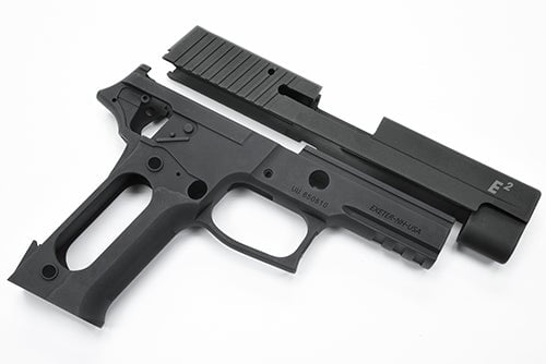 Guarder Aluminium Slide & Frame For MARUI P226 E2 (Black/E2 Marking) - Image 2