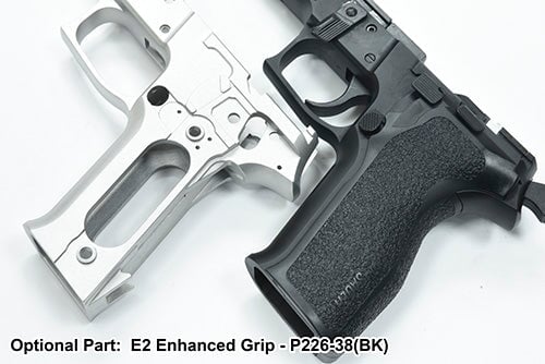 Guarder Aluminium Slide & Frame For MARUI P226 E2 (Black/E2 Marking) - Image 14