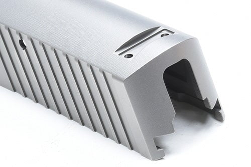 Guarder Stainless CNC Slide Set for MARUI P226/E2 (Silver/Late Ver. Marking) - Image 3