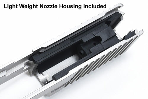 Guarder Stainless CNC Slide Set for MARUI P226/E2 (Silver/Late Ver. Marking) - Image 6