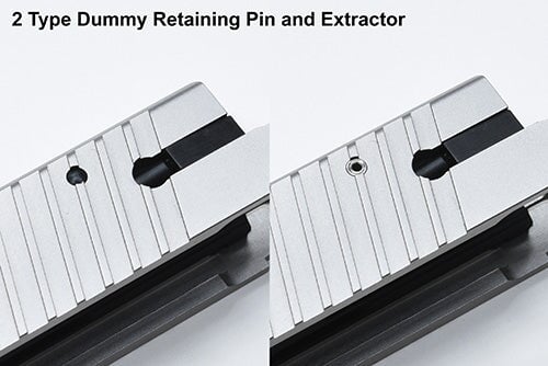 Guarder Aluminium CNC Slide Set for MARUI P226/E2 (Matte Silver/Late Ver. Marking) - Image 7