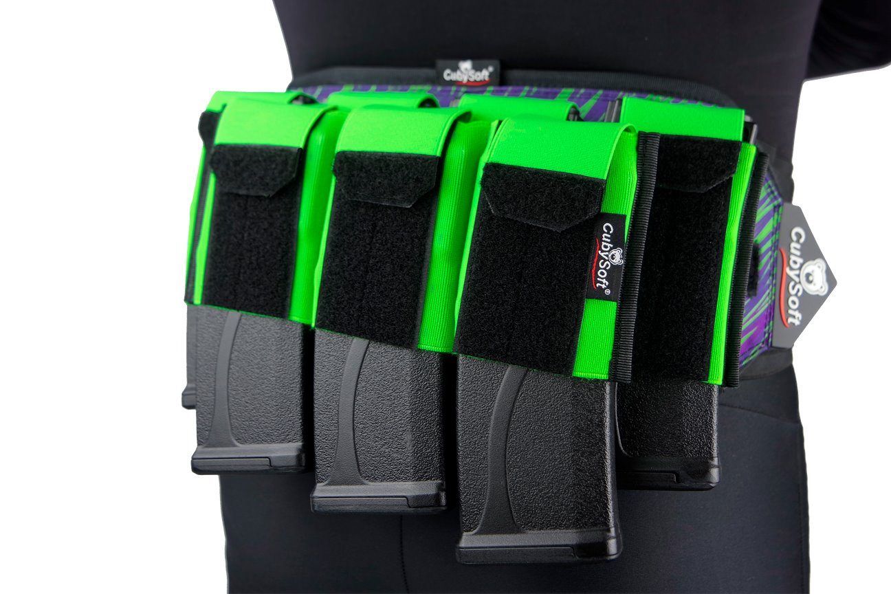 CubySoft® THUNDER MAG POUCH | AR 4+3 | FLURO GREEN - Image 2