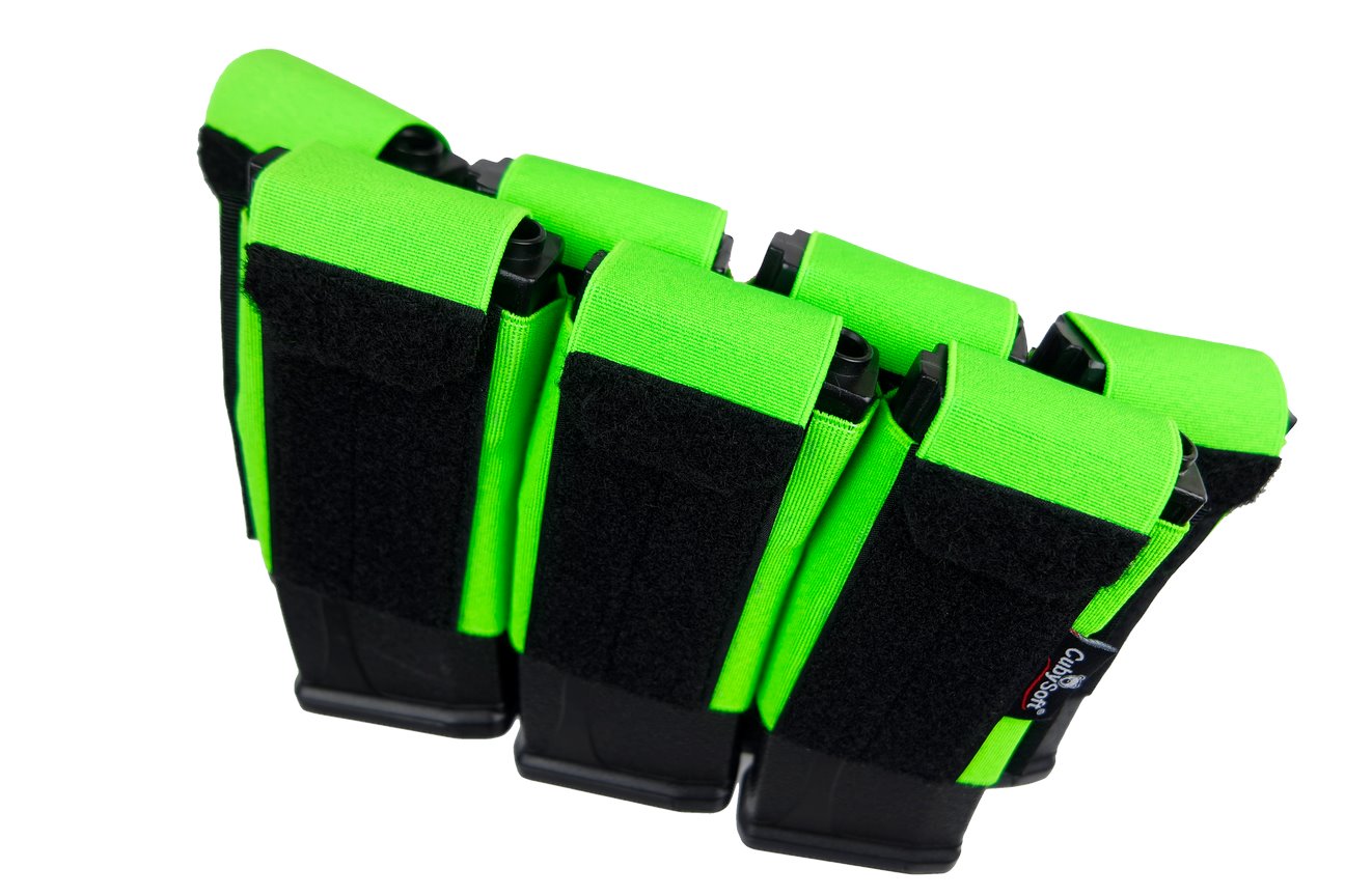 CubySoft® THUNDER MAG POUCH | AR 4+3 | FLURO GREEN