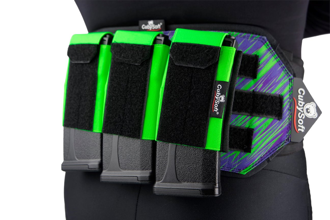 CubySoft® THUNDER MAG POUCH | AR x3 | FLURO GREEN - Image 2