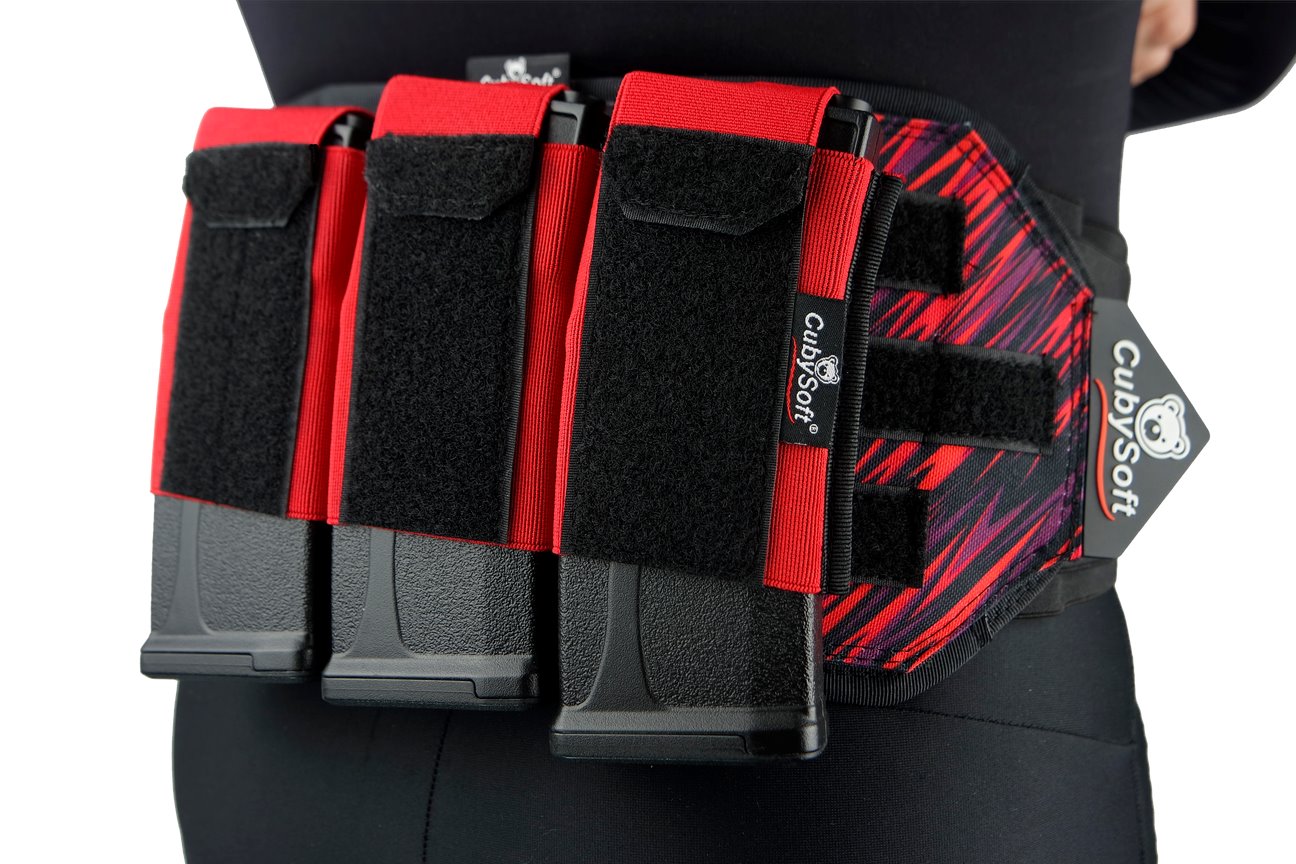 CubySoft® THUNDER MAG POUCH | AR x3 | RED - Image 2