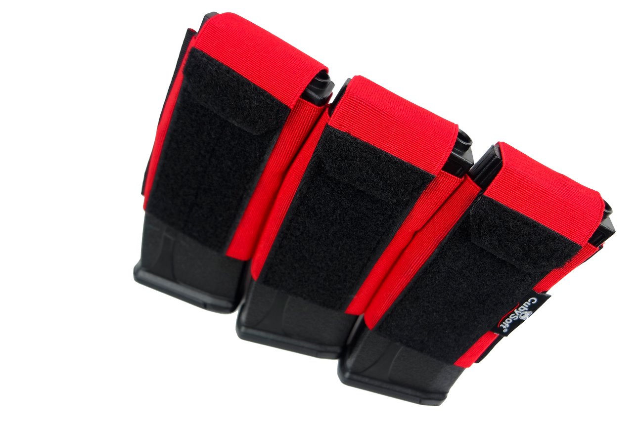 CubySoft® THUNDER MAG POUCH | AR x3 | RED