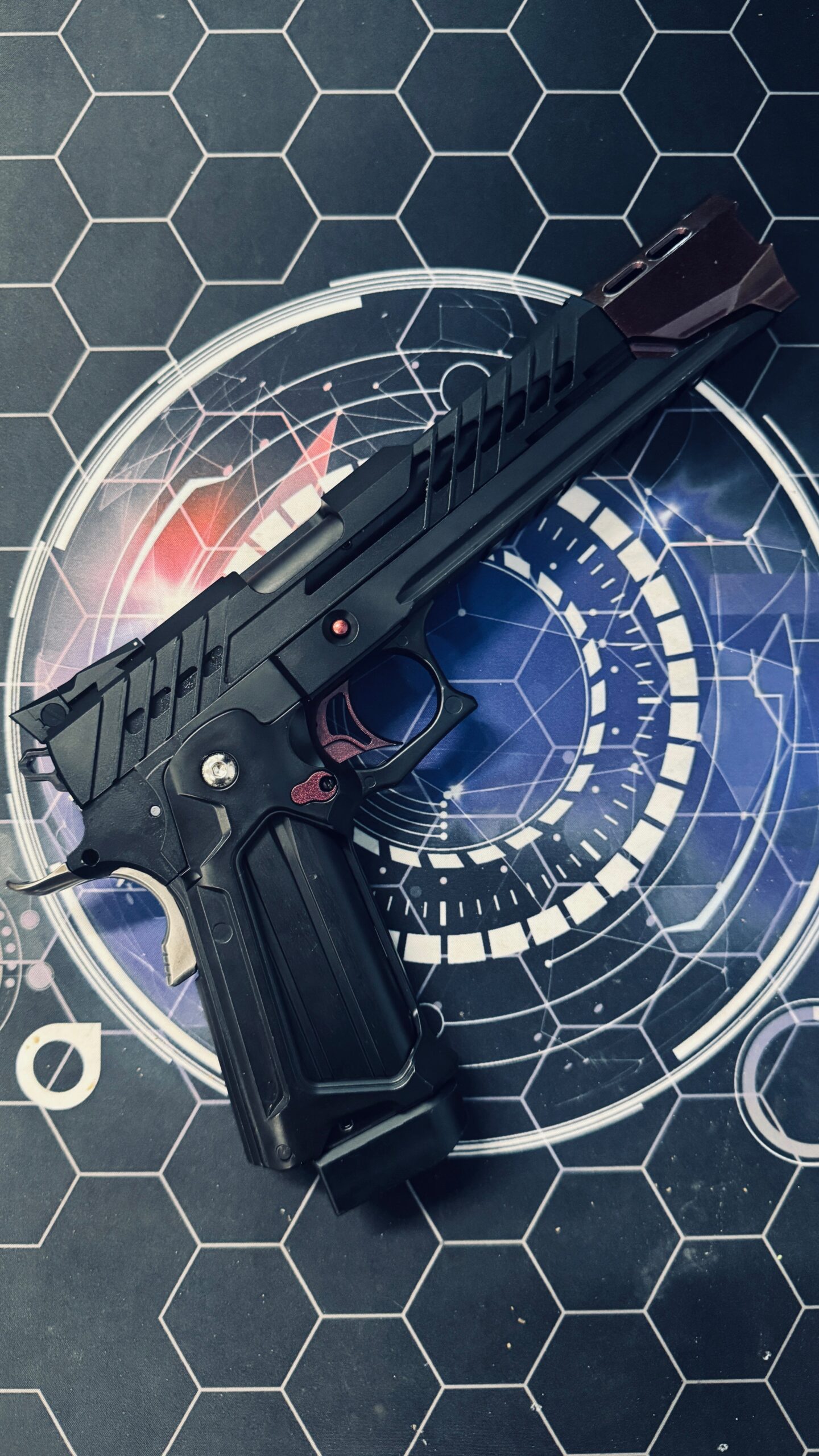 Custom Dr Black / Laylax / WE Tech "Kurenai Zanshin" 5.1 Hi Capa - Image 3