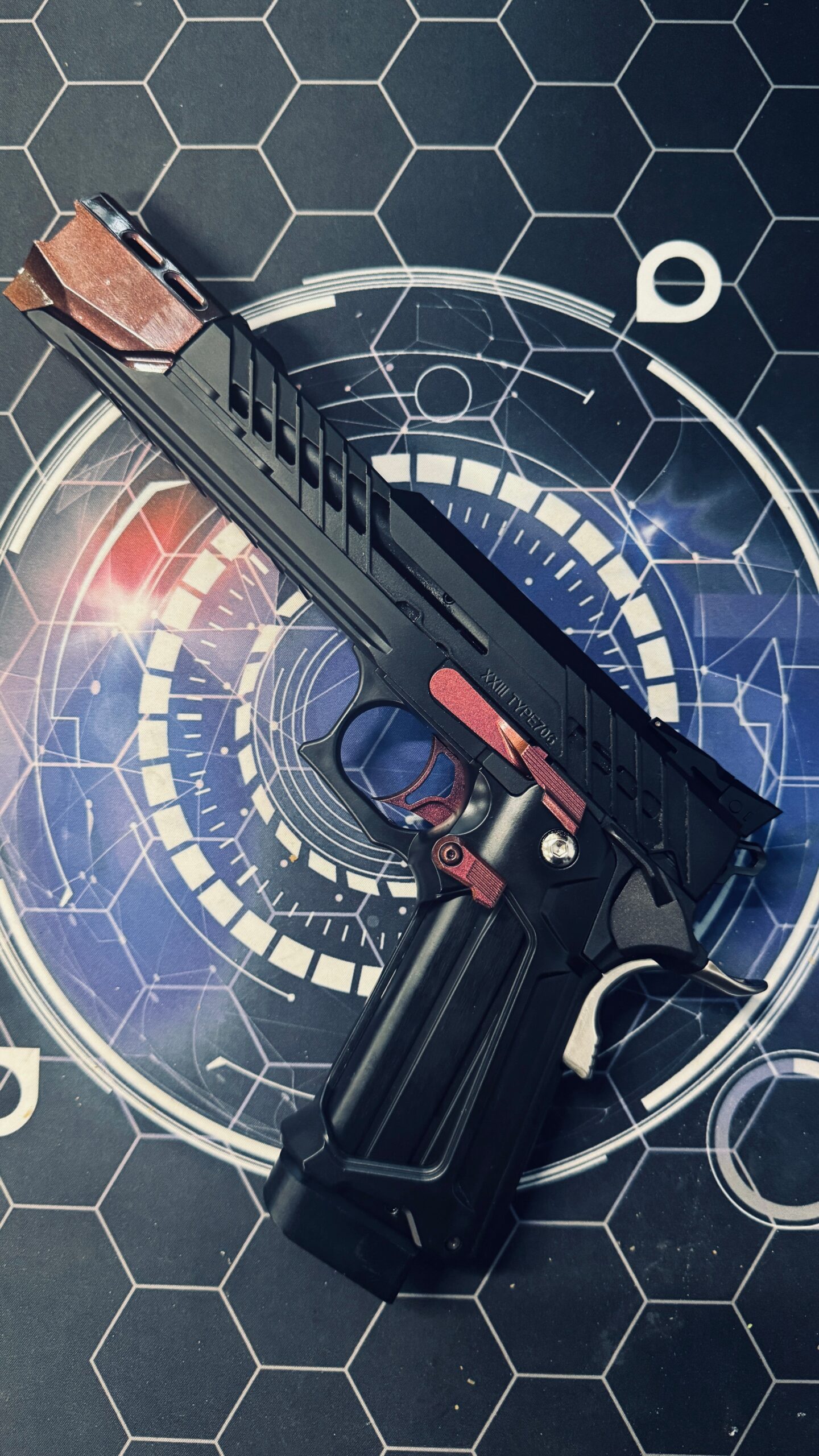 Custom Dr Black / Laylax / WE Tech "Kurenai Zanshin" 5.1 Hi Capa - Image 4