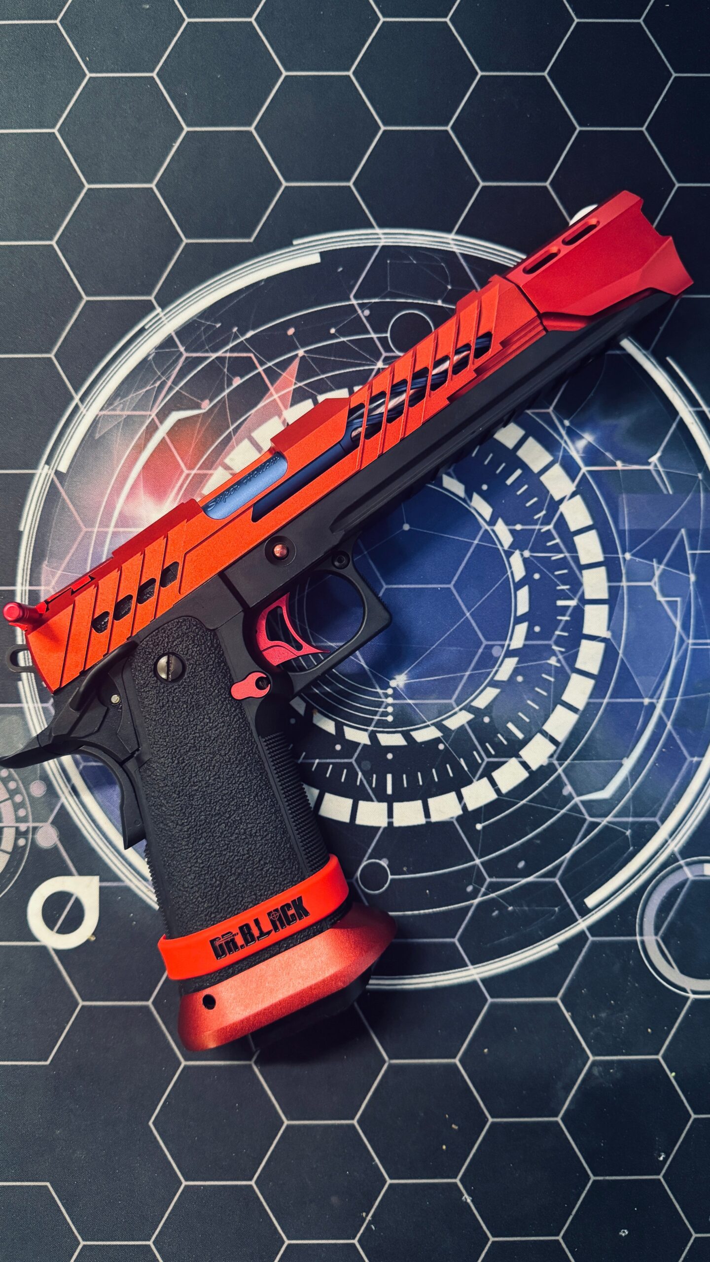Custom Tokyo Marui / Dr Black / Laylax / Guarder "Optimus Prime" Hi Capa 5.1 Gas Pistol - Image 6