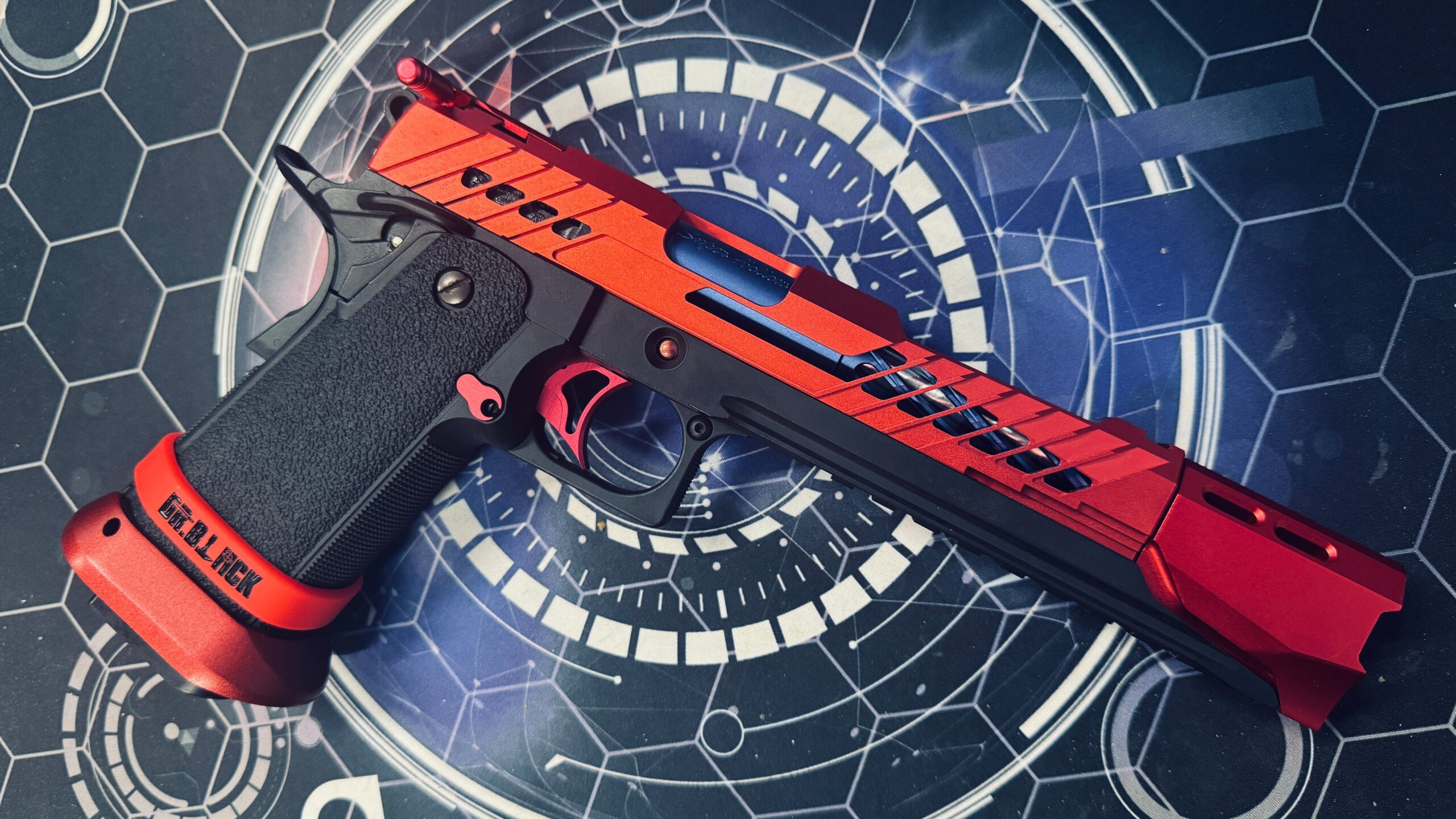 Custom Tokyo Marui / Dr Black / Laylax / Guarder "Optimus Prime" Hi Capa 5.1 Gas Pistol - Image 4