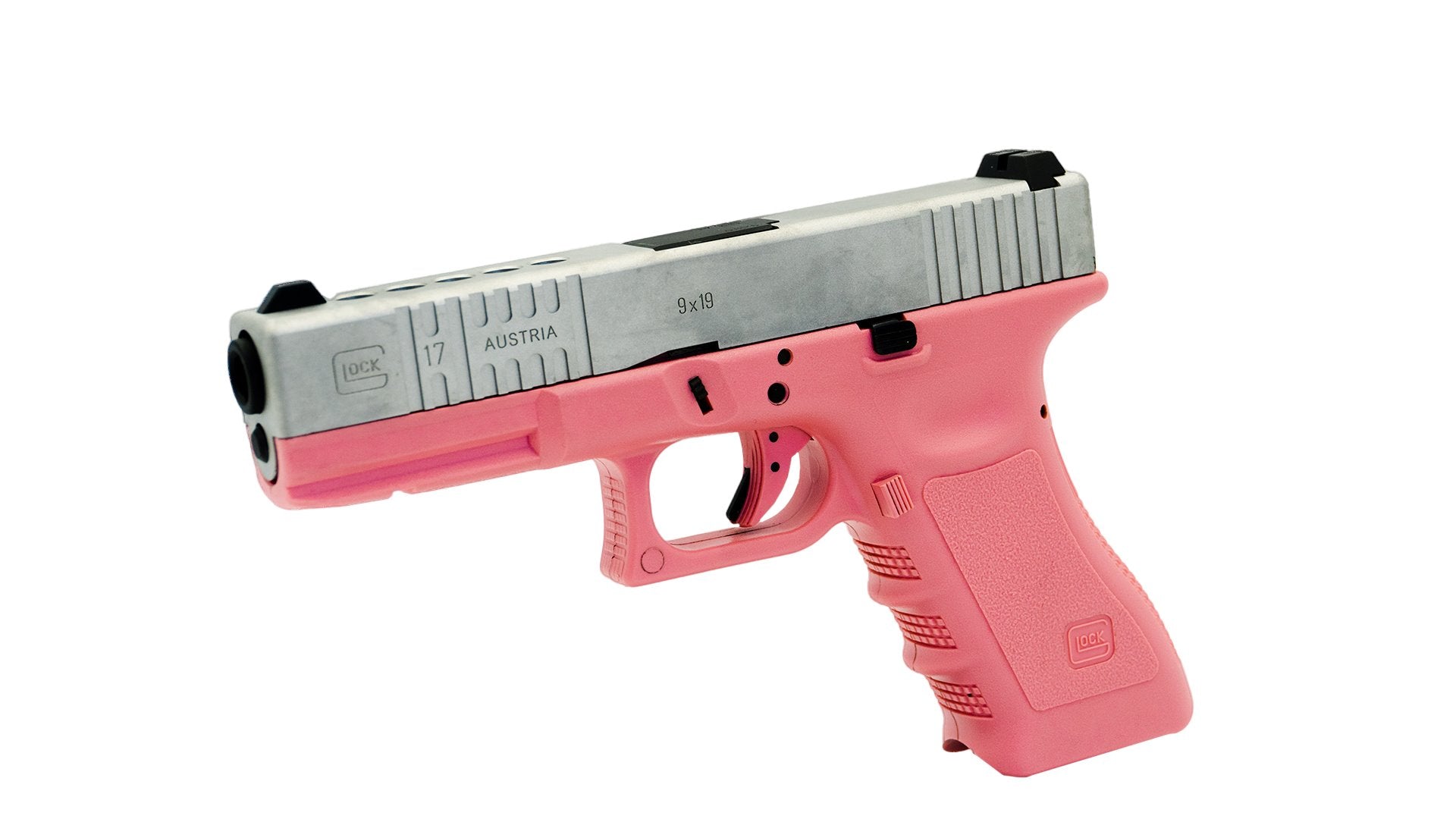Guarder Glock G17 Custom II 5-Hole "Arcee" Pink Gen 3 Gel Blaster - Image 6